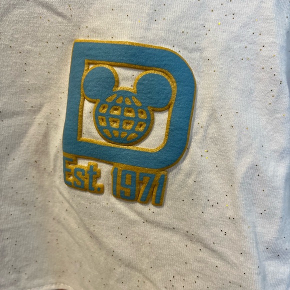 Disney Parks 4 Parks Icons Adults Oversized Spirt thick long sleeve tee - Picture 4 of 14